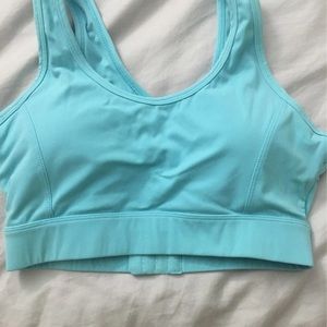 NVGTN Capri Blue Allure sports bra